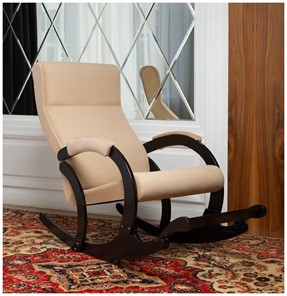 Кресло-качалка в гостиную Марсель, ткань Amigo Beige 33-Т-AB в Сыктывкаре - предосмотр 6