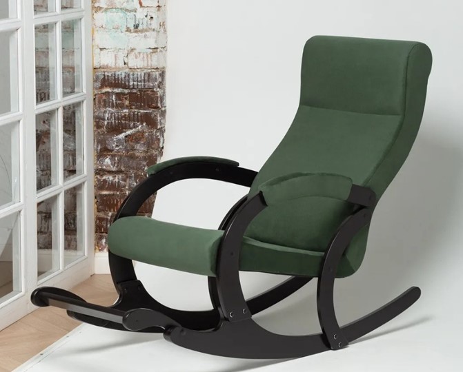 Кресло-качалка Марсель, ткань Amigo Green 33-Т-AG в Сыктывкаре - изображение 3