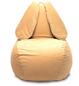 Кресло Зайка (длинные уши), желтый в Сыктывкаре