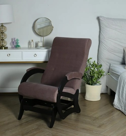 Маятниковое кресло Амелия, ткань кофе с молоком 35-Т-КМ в Сыктывкаре - изображение 5