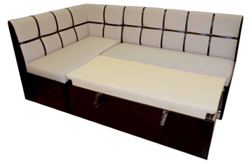 Кухонный угловой диван Квадро 5 со спальным местом в Сыктывкаре - предосмотр 1