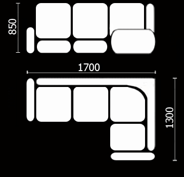 Диван кухонный Нео КМ-01 (168х128 см.) в Сыктывкаре - изображение 3