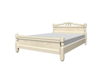 Спальная кровать Карина-6 (Слоновая кость) 90х200 в Сыктывкаре
