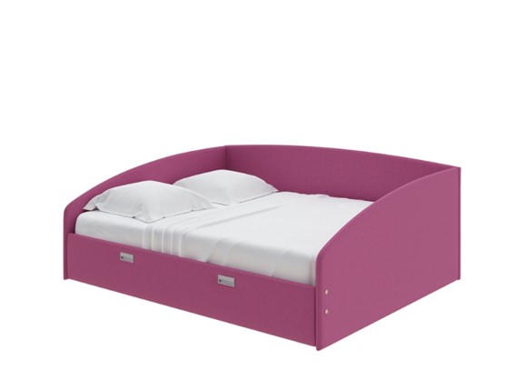 Кровать Bono 160х200, Рогожка (Savana Berry) в Сыктывкаре - изображение