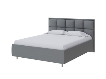 Двуспальная кровать Chessy 200х200, Рогожка (Savana Grey (серый)) в Сыктывкаре