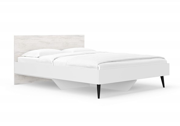 Кровать спальная Ines 160х200, Ясмунд (Белый) в Сыктывкаре - изображение