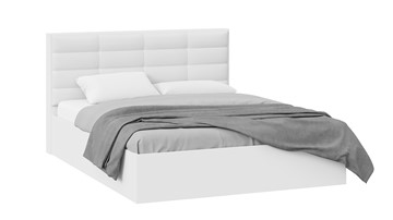 Спальная кровать с подъемным механизмом Агата тип 1 (Белый) в Сыктывкаре