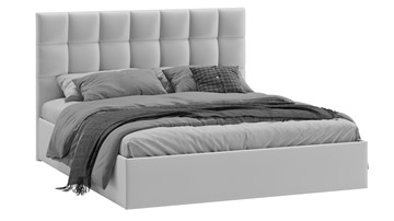2-спальная кровать с подъемным механизмом Эмбер (Велюр Confetti Silver) в Сыктывкаре