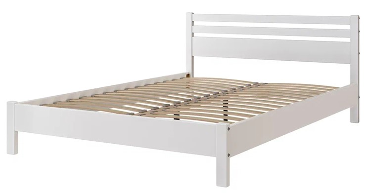 Кровать односпальная  Милена (Белый античный) 120х200 в Сыктывкаре - изображение 1