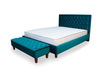 Кровать без механизма 2-спальная с высокими ножками Грета 1900х2150 мм в Сыктывкаре