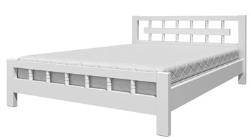 Спальная кровать Натали-5 (Белый Античный) 120х200 в Сыктывкаре