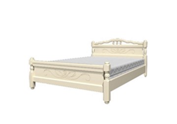 Кровать 1-спальная Карина-5 (Слоновая кость) 90х200 в Сыктывкаре