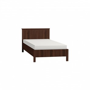 Кровать полутороспальная Sherlock 44 + 4.1 Основание с гибкими ламелями металл 1200, Орех шоколадный в Сыктывкаре