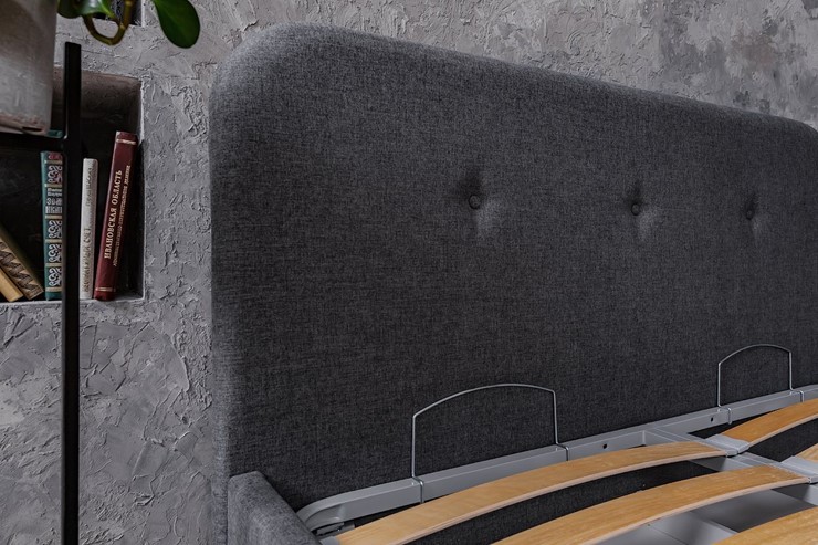 Кровать полутороспальная Jazz 1400х1900 с подъёмным механизмом в Сыктывкаре - изображение 8