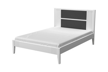 Полутороспальная кровать Бетти из массива сосны (Белый Античный) 140х200 в Сыктывкаре