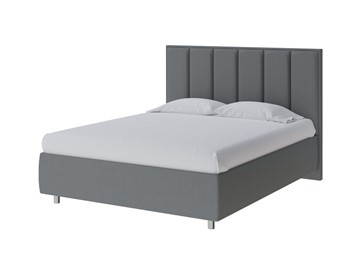 Спальная кровать Routa 140х200, Рогожка (Savana Grey (серый)) в Сыктывкаре