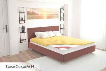Спальная кровать Вена 140х200 (с основанием) в Сыктывкаре - предосмотр 1
