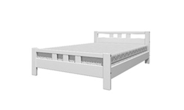 Двуспальная кровать Вероника-2 (Белый Античный) 160х200 в Сыктывкаре