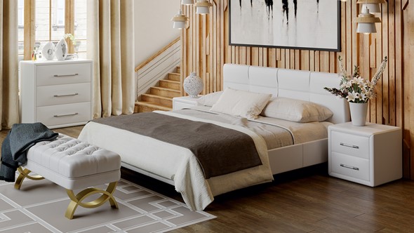 Модульная спальня Элис (Белый) в Сыктывкаре - изображение