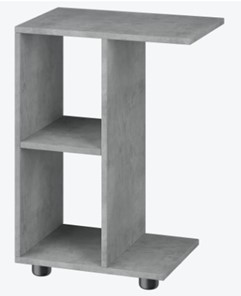 Столик для кровати Ник цвет бетон в Сыктывкаре - предосмотр