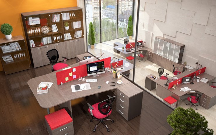Набор мебели в офис Xten для начальника отдела в Сыктывкаре - изображение 3