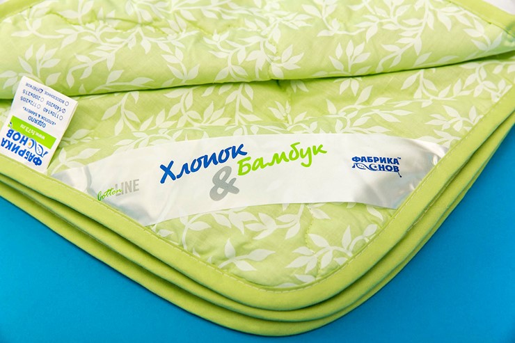 Одеяло лёгкое полутороспальное Хлопок & Бамбук в Сыктывкаре - изображение 1