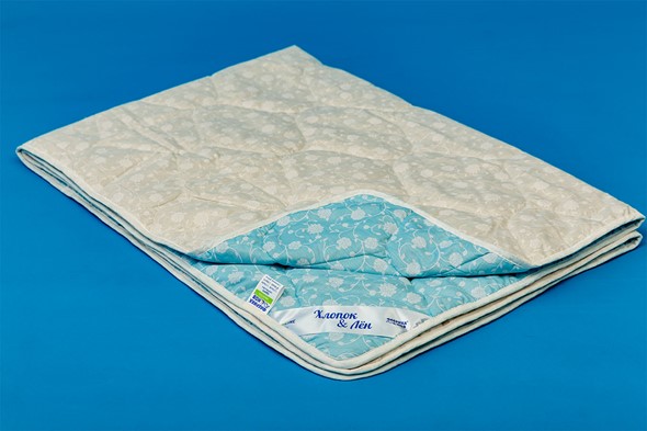 Одеяло легкое двуспальное Хлопок &  Лен в Сыктывкаре - изображение