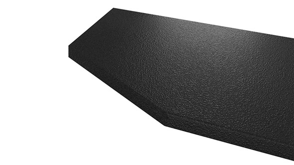 Столешница торцевая 40х600х1500 левая (Черный) С(п)40Т_60-150L в Сыктывкаре - изображение
