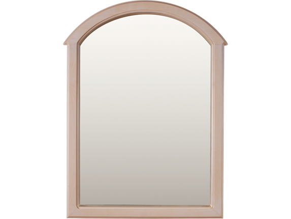 Зеркало 730х550 мм. Беленый дуб в Сыктывкаре - изображение