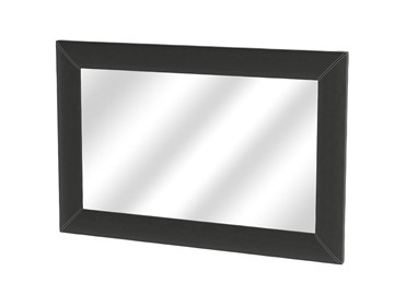 Зеркало навесное OrmaSoft 2, экокожа черная в Сыктывкаре