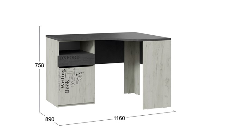 Детский угловой стол Оксфорд-2 ТД-399.15.03 в Сыктывкаре - изображение 5