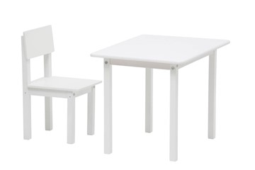 Детский стол и стул POLINI Kids Simple 105 S Белый в Сыктывкаре - предосмотр