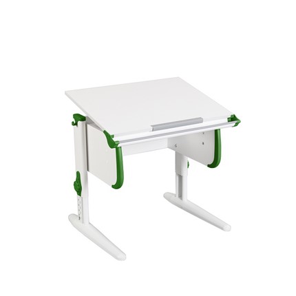 Детский стол-трансформер 1/75 (СУТ.24) белый/белый/Зеленый в Сыктывкаре - изображение