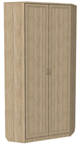 Шкаф 401 угловой со штангой, цвет Дуб Сонома в Сыктывкаре - предосмотр