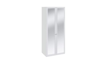 Распашной шкаф Ривьера для одежды с зеркальными дверями СМ 241.07.102 в Сыктывкаре