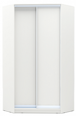 Шкаф угловой 2300х1103х1103, ХИТ У-23-4-11, белая шагрень в Сыктывкаре - изображение