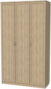 Шкаф 106 3-х створчатый, цвет Дуб Сонома в Сыктывкаре - предосмотр