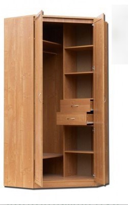 Шкаф 403 несимметричный, цвет Дуб Сонома в Сыктывкаре - изображение 1