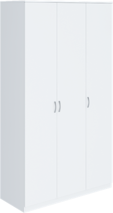 Шкаф распашной Осло М01 (Белый) в Сыктывкаре - изображение