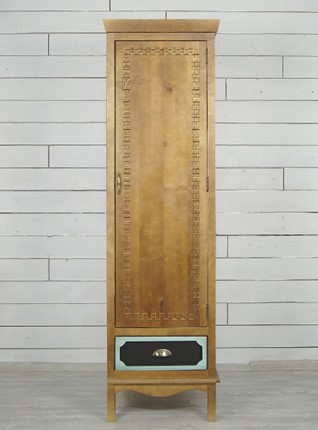 Шкаф Gouache Birch одностворчатый (М10527/1ETG) в Сыктывкаре - изображение
