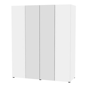 Шкаф 4-х дверный Erik H310_M (Белый) в Сыктывкаре