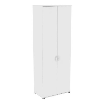 Шкаф 2-х дверный H58, Белый в Сыктывкаре - изображение
