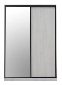 Шкаф с зеркалом Винтер-6.16, винтерберг/темно-серый в Сыктывкаре