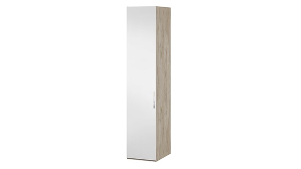 Шкаф для белья Эмбер левый СМ-348.07.002 L (Баттл Рок/Серый глянец) в Сыктывкаре - изображение