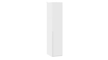 Шкаф для белья Порто (580) СМ-393.07.001 (Белый жемчуг/Белый софт) в Сыктывкаре