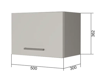 Кухонный шкаф В350, Белое гладкое Ламарти/Антрацит в Сыктывкаре