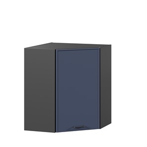 Угловой кухонный шкаф Индиго ЛД 298.610.000.158, Чёрный/Тёмно-синий в Сыктывкаре