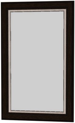 Настенное зеркало ЗП1, цвет Венге в Сыктывкаре - изображение