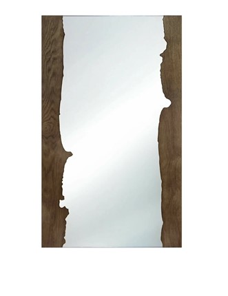 Зеркало настенное ГлассВальд-3, Орех в Сыктывкаре - изображение