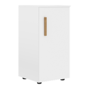 Низкий шкаф колонна с правой дверью FORTA Белый FLC 40.1 (R) (399х404х801) в Сыктывкаре